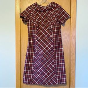 VTG 60s Trends by Jerrie Lurie Dress Plaid
